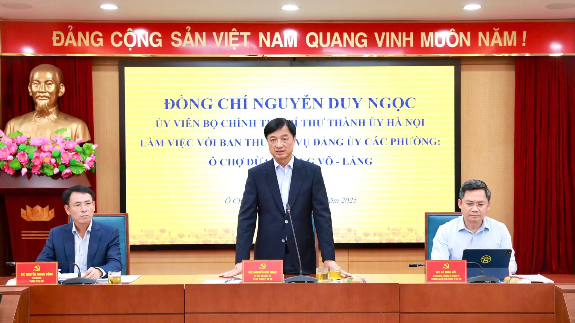 Mọi việc phải rõ tên, người phụ trách và tiến độ hoàn thành